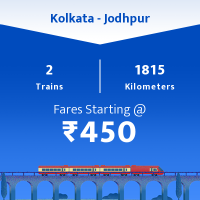 Kolkata To Jodhpur Trains